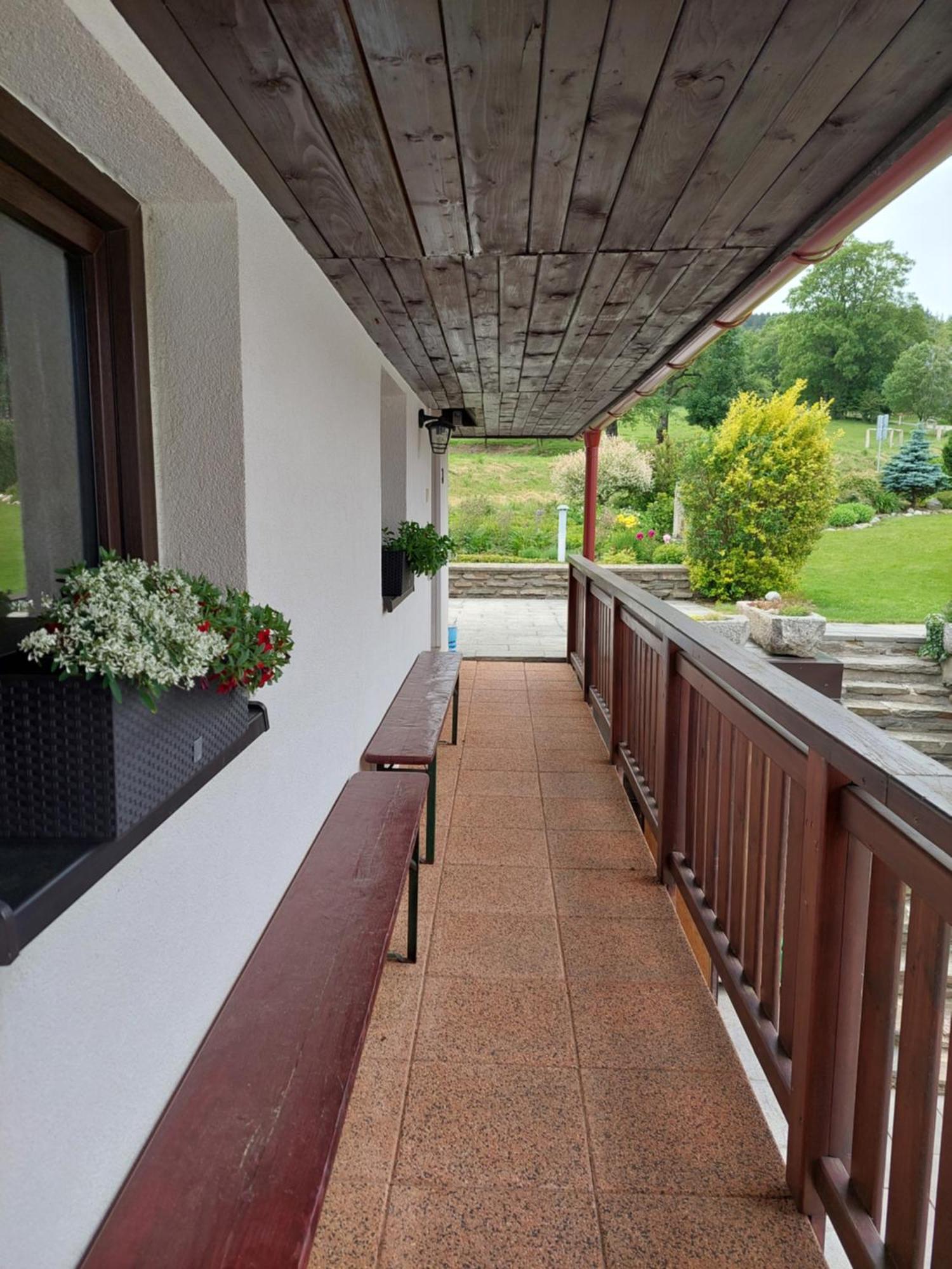 Penzion Slupecna Lipno nad Vltavou Bagian luar foto
