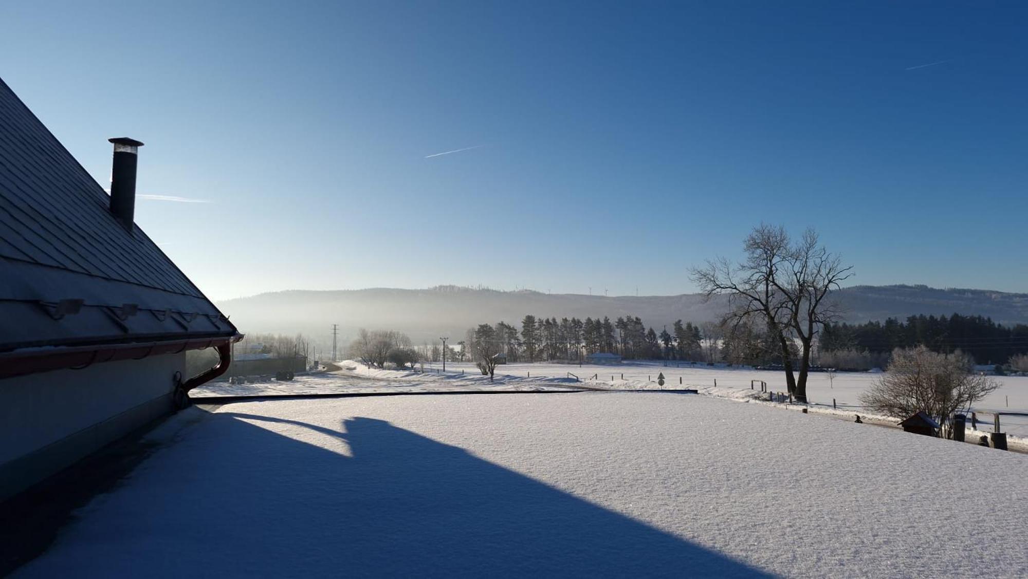 Penzion Slupecna Lipno nad Vltavou Bagian luar foto